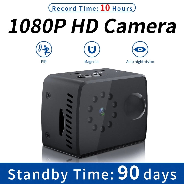 WD20 Mini 1080P HD Videocámara Visión Nocturna PIR Movimiento Acción Micro Cámara, MD20