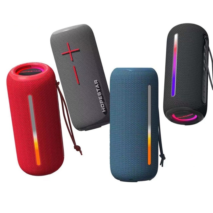 HOPESTAR P39 Altavoz Bluetooth inalámbrico con luz RGB impermeable para exteriores