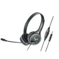 SOYTO SY-G30C Micrófono largo con cable Auriculares ergonómicos para juegos con cancelación de ruido, 3.5mm, USB