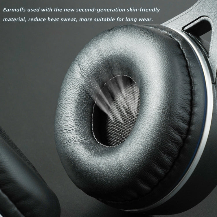 SOYTO SY-T30C Micrófono largo Bluetooth Inalámbrico Cancelación de ruido Auriculares ergonómicos para juegos, SY-T30C