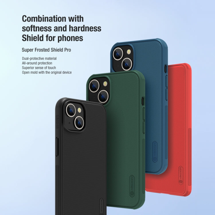 Estuche para teléfono NILLKIN Frosted Shield Pro PC + TPU, For iPhone 14, For iPhone 14 Plus, For iPhone 14 Pro, For iPhone 14 Pro Max