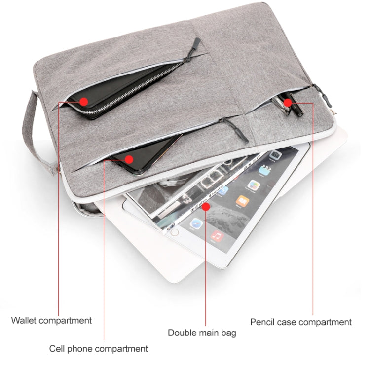 C310 Bolso portátil para computadora portátil informal, 13-13.3 inch, 15.4-16 inch, 15.6-17 inch