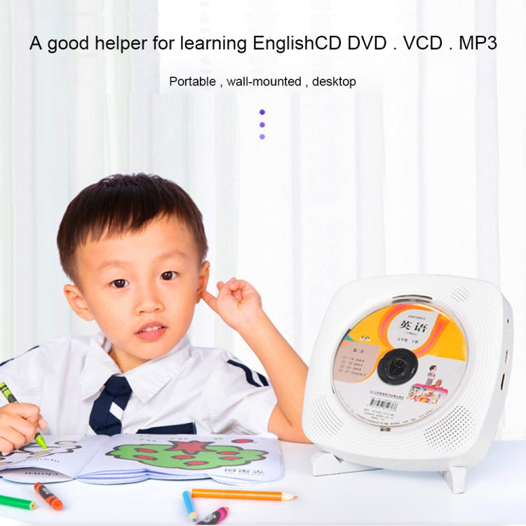 Kecag KC-609 reproductor de DVD doméstico montado en la pared reproductor de CD Bluetooth, DVD/CD+Connectable TV  + Plug-In Version, CD Version+ Not Connected to TV+ Plug-In Version, CD Version +Not Connected to TV + Charging Version, CD Version +     ...