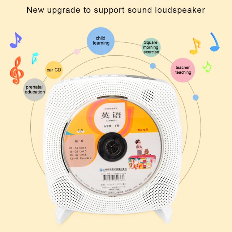 Kecag KC-609 reproductor de DVD doméstico montado en la pared reproductor de CD Bluetooth, DVD/CD+Connectable TV  + Plug-In Version, CD Version+ Not Connected to TV+ Plug-In Version, CD Version +Not Connected to TV + Charging Version, CD Version +     ...