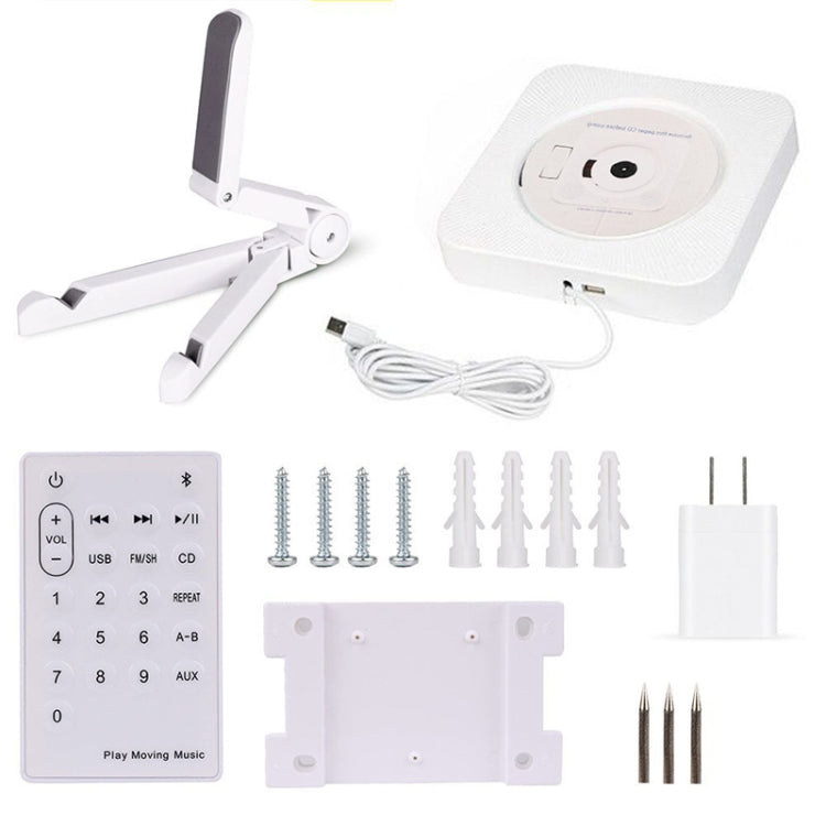 Kecag KC-808 reproductor de CD Bluetooth montado en la pared, KC-808 White, KC-808 Blue, KC-808 Black, KC-808 Pink
