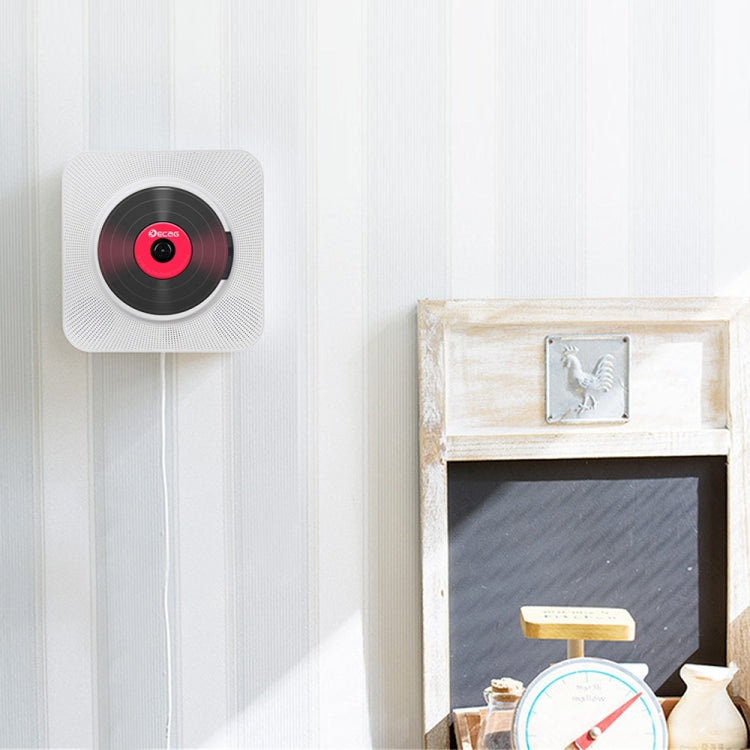 Kecag KC-808 reproductor de CD Bluetooth montado en la pared, KC-808 White, KC-808 Blue, KC-808 Black, KC-808 Pink