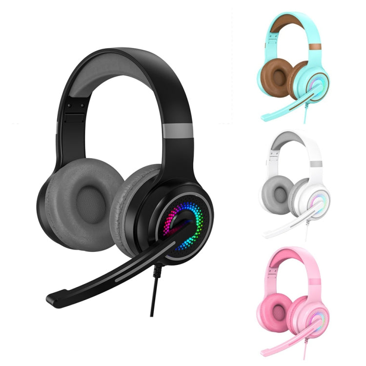 Y20 LED Bass Stereo PC Auriculares para juegos con cable y micrófono