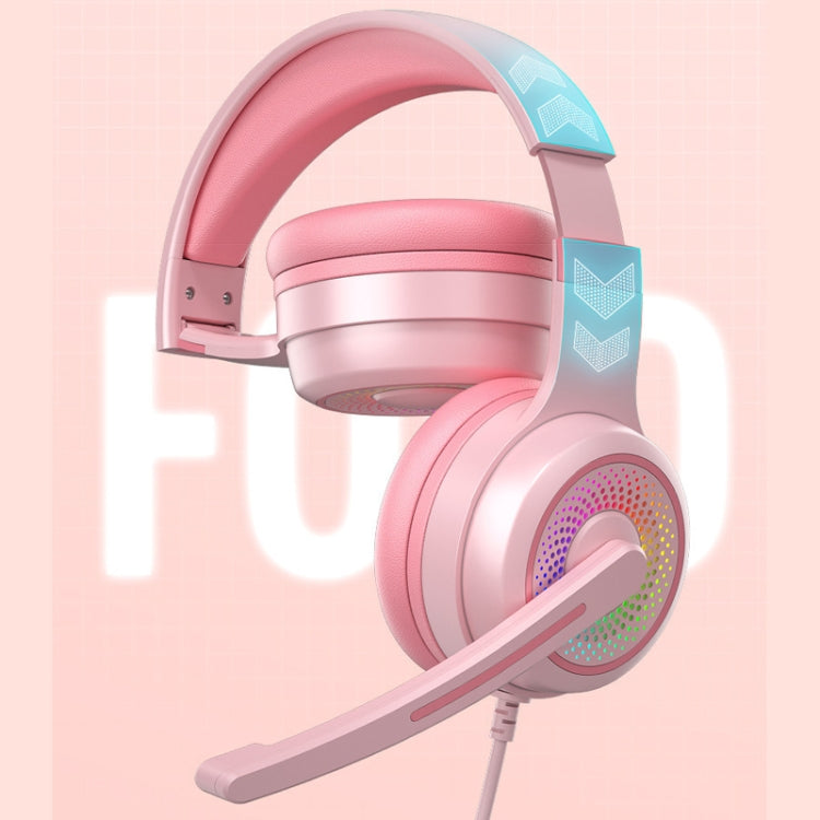 Y20 LED Bass Stereo PC Auriculares para juegos con cable y micrófono