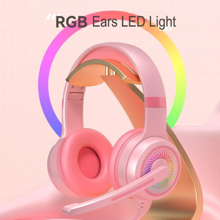 Y20 LED Bass Stereo PC Auriculares para juegos con cable y micrófono