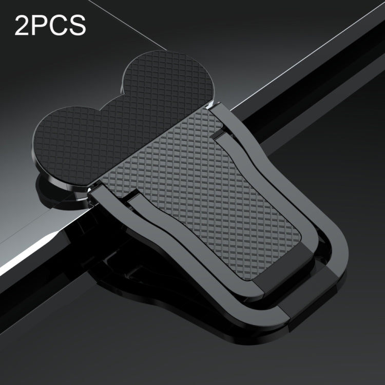 Soporte plegable de metal para computadora portátil de 2 piezas
