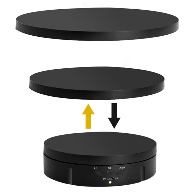 Soporte de exhibición giratorio eléctrico Tocadiscos, 3 in 1, 3 in 1 Remote