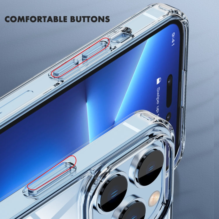 Funda protectora para teléfono iPAKY PC + TPU a prueba de golpes, For iPhone 14 Pro Max, For iPhone 14 Pro, For iPhone 14 Plus, For iPhone 14