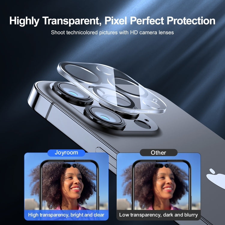 JOYROOM Diamond Mirror Series Película de protección de lentes Gem Edition, For iPhone 14/14 Max, For iPhone 14 Pro/14 Pro Max