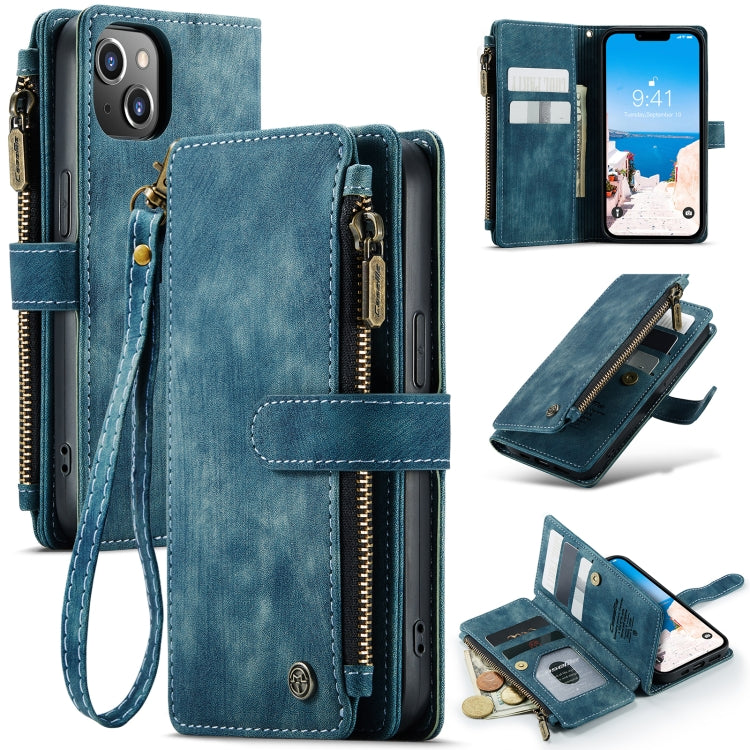 Estuche de cuero para teléfono multifuncional CaseMe C30, For iPhone 14, For iPhone 14 Plus, For iPhone 14 Pro, For iPhone 14 Pro Max