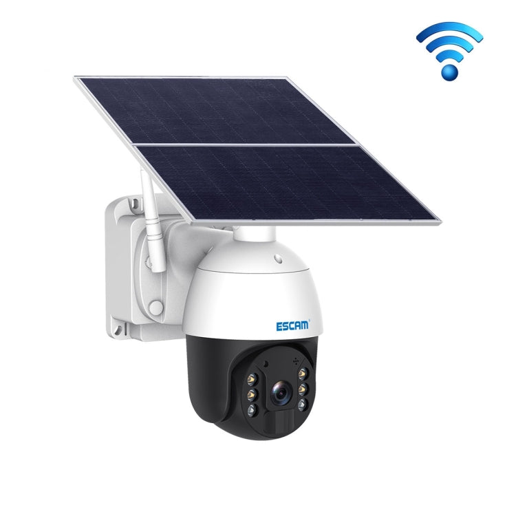 ESCAM QF624 1080P HD IP66 Cámara IP PT con panel solar WiFi resistente al agua sin batería, QF624