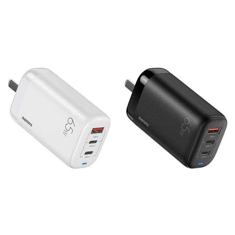 REMAX RP-U55 Territory Series 65W USB+Doble interfaz USB-C / Type-C Cargador rápido, CN Plug