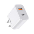 REMAX RP-U68 Speedy Series 20W USB+USB-C/Tipo-C Interfaz Cargador rápido, CN Plug, EU Plug, UK Plug, US Plug