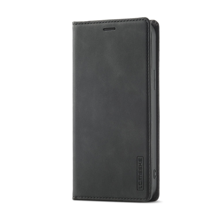 LC.IMEEKE Estuche para teléfono de cuero magnético fuerte con soporte y ranuras para tarjetas y billetera, For iPhone 14 Pro Max, For iPhone 14 Pro, For iPhone 14 Plus, For iPhone 14