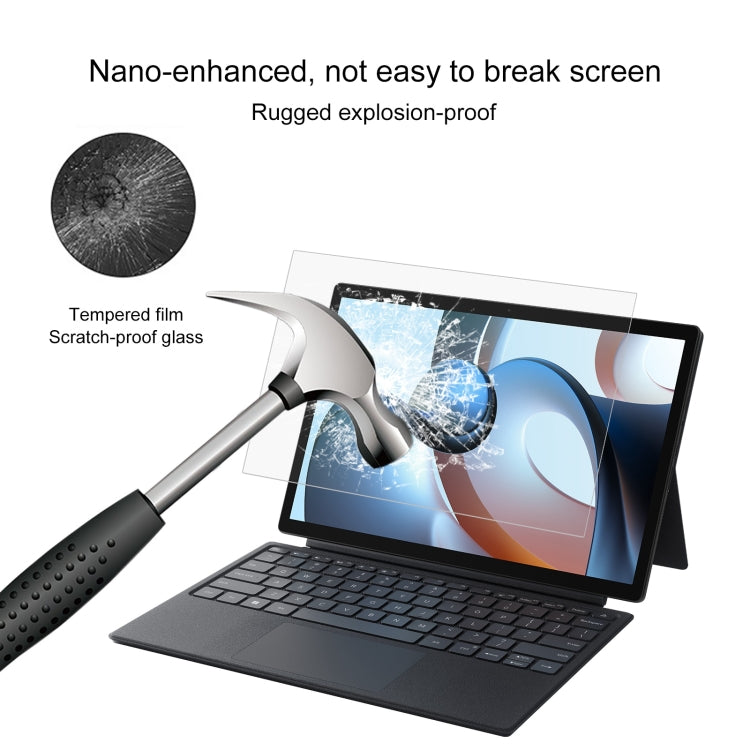 Película de vidrio templado a prueba de explosiones 9H para Xiaomi Book S 12.4, 1 PC, 2 PCS, 25 PCS
