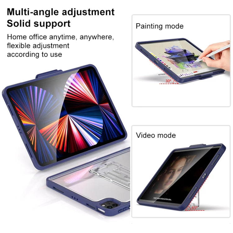 Mutural Funda Porta Tablet Transparente, For iPad 10.2 2021 / 2020 / 2019 / 10.5, For iPad Air 2022/ 2020 10.9, For iPad Pro 11 / 2021 / 2020 / 2018