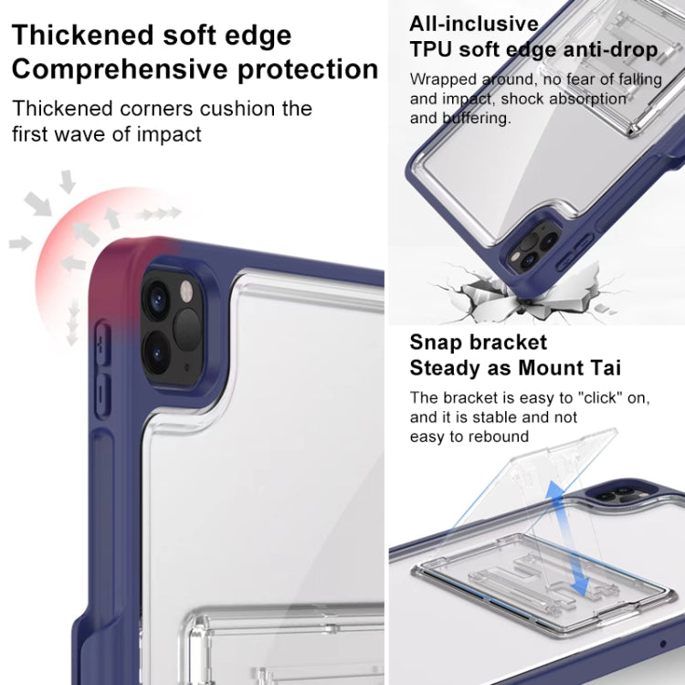Mutural Funda Porta Tablet Transparente, For iPad 10.2 2021 / 2020 / 2019 / 10.5, For iPad Air 2022/ 2020 10.9, For iPad Pro 11 / 2021 / 2020 / 2018