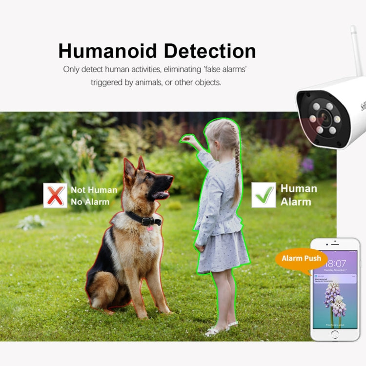 SriHome SH034 5.0MP Mini Dual 2.4 / 5G WiFi Exterior Impermeable Video Vigilancia Color Visión Nocturna Seguridad CCTV Cam, US Plug, EU Plug, UK Plug, AU Plug