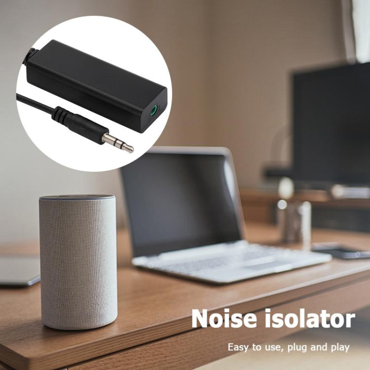 Reductor de ruido antiinterferencias de señal de aislador de tierra común de audio de 3,5 mm, B13