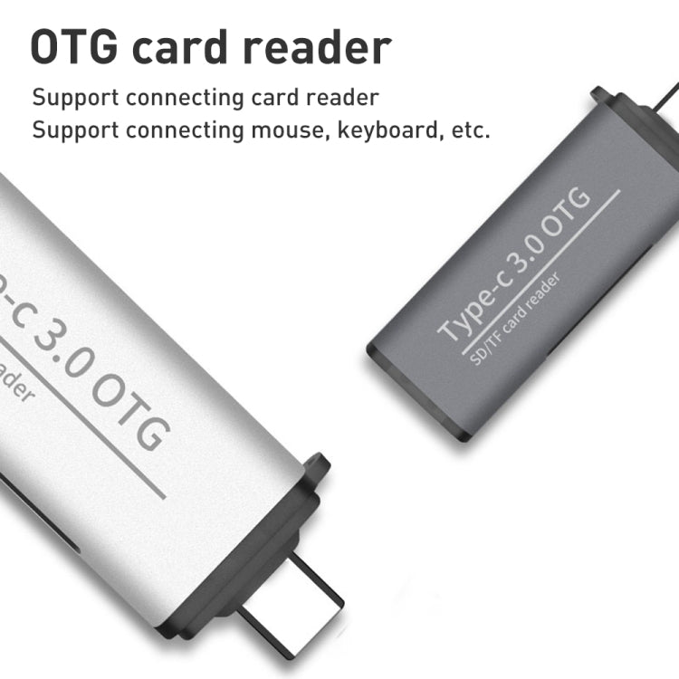 Lector de tarjetas OTG multifuncional hembra USB 3.0 ADS-103, ADS-103