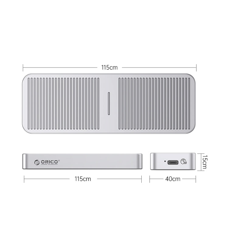 Caja ORICO USB3.2 20Gbps M.2 NVMe SSD