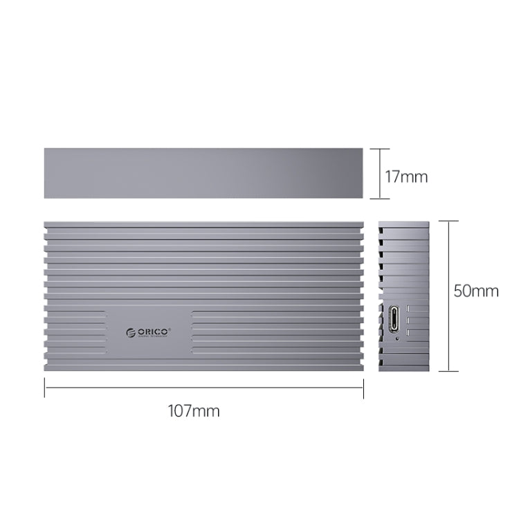 Caja ORICO 40Gbps M.2 NVME USB4.0 SSD
