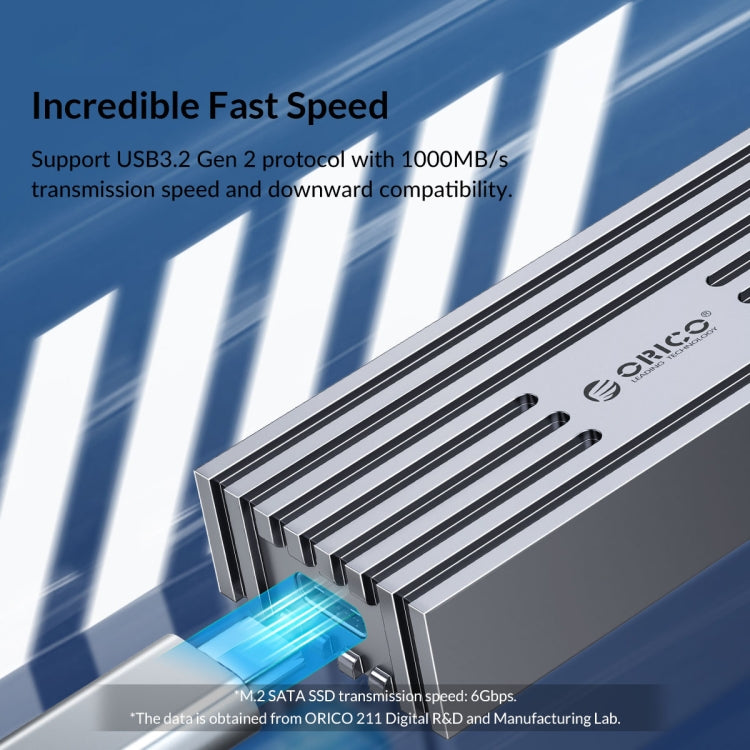 Caja ORICO 40Gbps M.2 NVME USB4.0 SSD