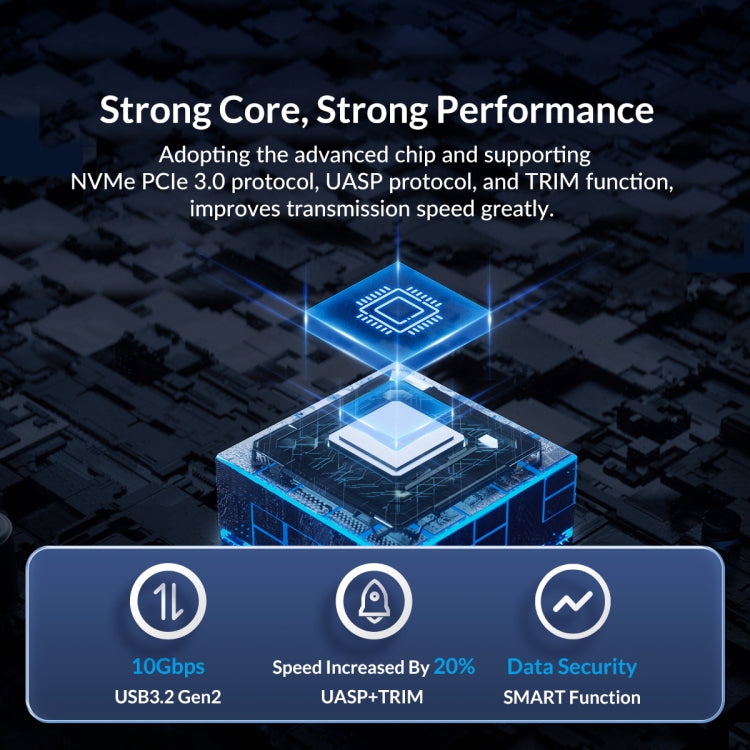 Caja SSD ORICO 10Gbps M.2 NVMe