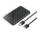 ORICO 25PW1-U3 Estuche para disco duro de almacenamiento externo de 2,5 pulgadas, 25PW1-U3, 25PW1-C3, 25PW1C-C3