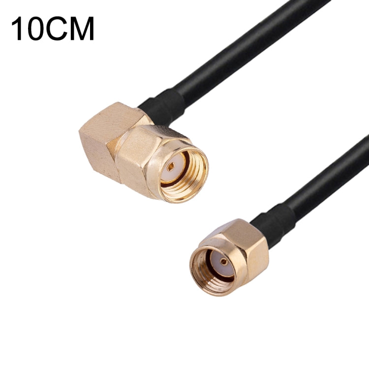 Cable adaptador coaxial RF RG174, longitud: 10 cm, 10cm RP-SMA Male to RP-SMA Female, 10cm RP-SMA Male to RP-SMA Male, 10cm RP-SMA Male to SMA Female, 10cm RP-SMA Male to SMA Male, 10cm SMA Male to SMA Female, 10cm SMA Male to RP-SMA Female            ...