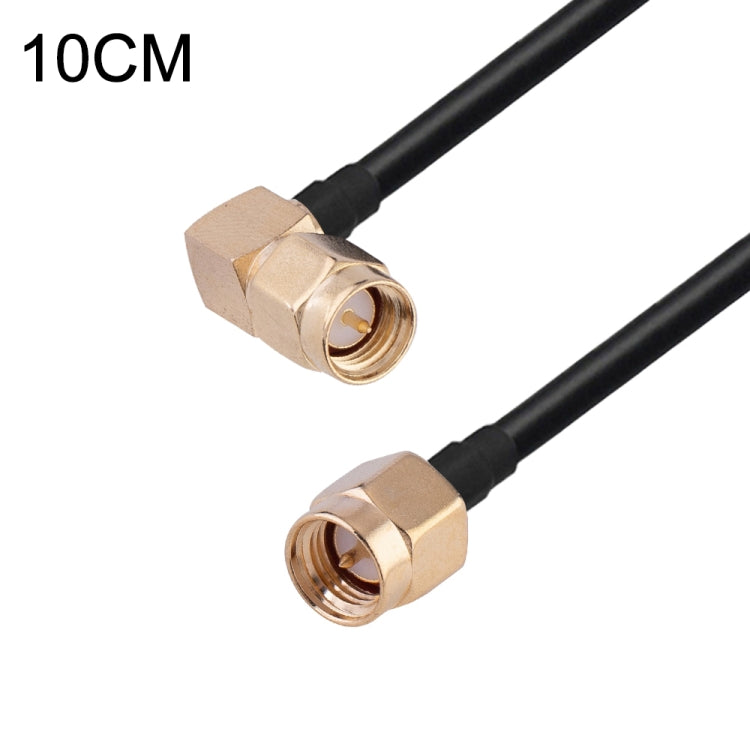 Cable adaptador coaxial RF RG174, longitud: 10 cm, 10cm RP-SMA Male to RP-SMA Female, 10cm RP-SMA Male to RP-SMA Male, 10cm RP-SMA Male to SMA Female, 10cm RP-SMA Male to SMA Male, 10cm SMA Male to SMA Female, 10cm SMA Male to RP-SMA Female            ...