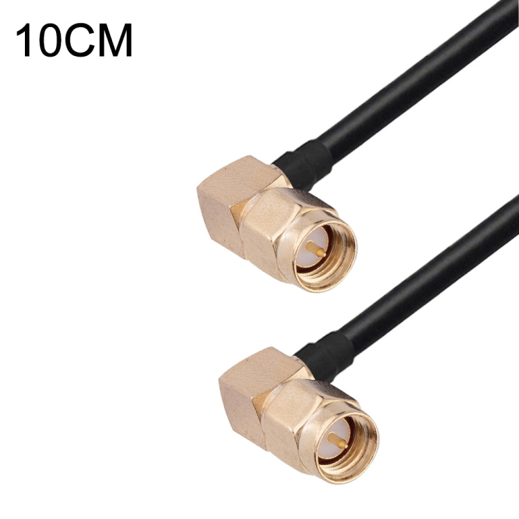 Cable adaptador coaxial RF RG174, longitud: 10 cm, 10cm RP-SMA Male to RP-SMA Female, 10cm RP-SMA Male to RP-SMA Male, 10cm RP-SMA Male to SMA Female, 10cm RP-SMA Male to SMA Male, 10cm SMA Male to SMA Female, 10cm SMA Male to RP-SMA Female            ...