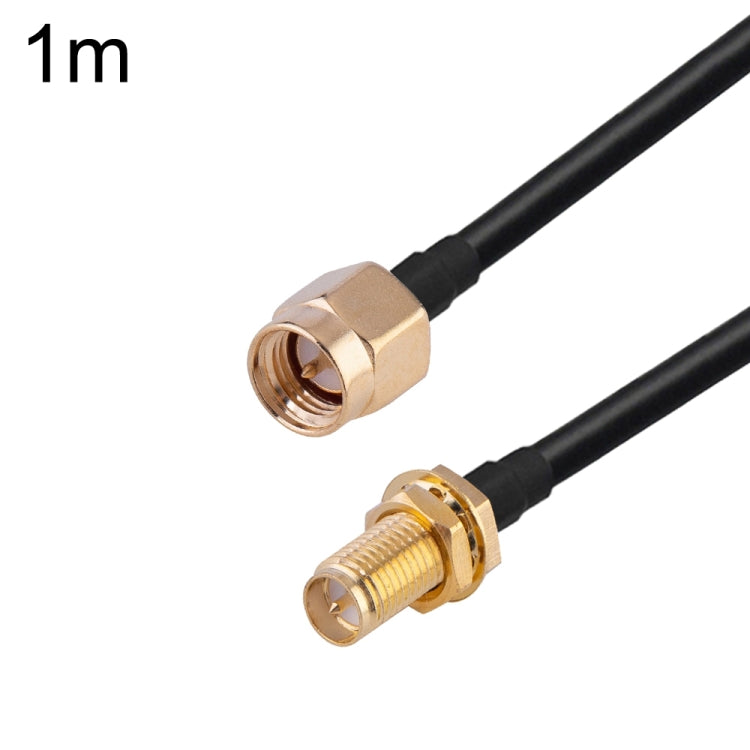 Cable adaptador coaxial RF RG174, longitud: 1 m, 1m RP-SMA Male to RP-SMA Female, 1m RP-SMA Male to RP-SMA Male, 1m RP-SMA Male to SMA Female, 1m RP-SMA Male to SMA Male, 1m SMA Male to SMA Female, 1m SMA Male to RP-SMA Female, 1m SMA Male to SMA Male ...