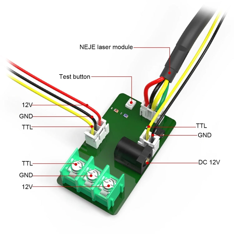Kits de módulo de grabado láser NEJE A40640 40W 450nm, A40640