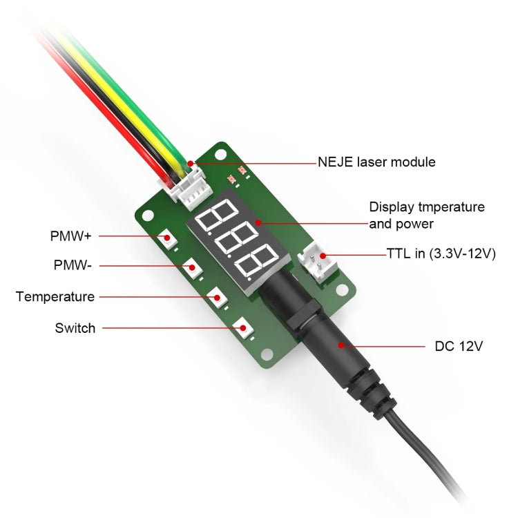 Kits de módulo de grabado láser NEJE A40640 40W 450nm, A40640