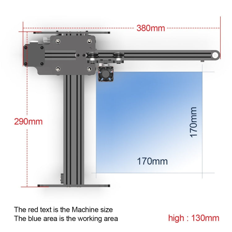Grabador láser NEJE MASTER 3 con módulo láser N30820, MASTER 3 with N30820 (EU Plug), MASTER 3 with N30820 (US Plug)