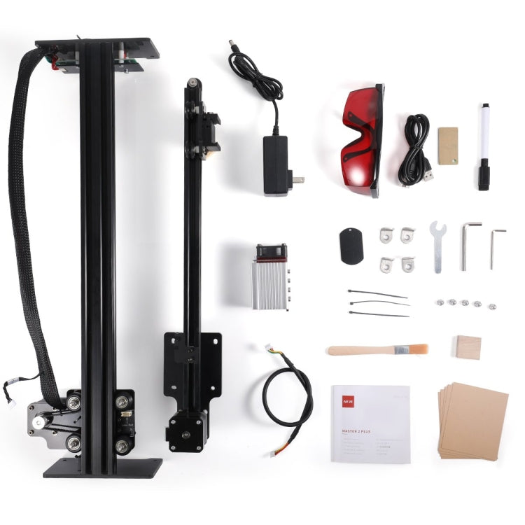 Grabador láser NEJE MASTER 3 Plus con módulo láser N40630, MASTER 3 Plus with N40630 (EU Plug), MASTER 3 Plus with N40630 (US Plug)
