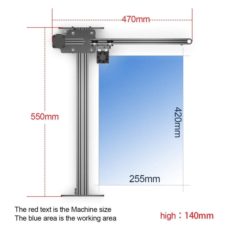 Grabador láser NEJE MASTER 3 Plus con módulo láser N40630, MASTER 3 Plus with N40630 (EU Plug), MASTER 3 Plus with N40630 (US Plug)