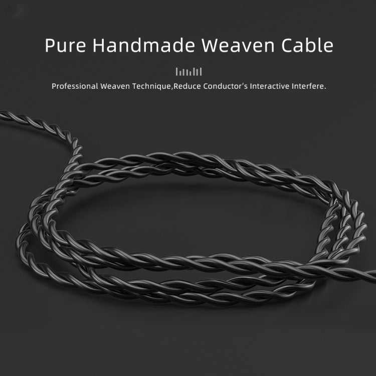 CVJ V2 1,25 m Cobre sin oxígeno Original Cable de auricular de codo de 3,5 mm, 0.75mm No Mic, 0.78mm No Mic, MMCX No Mic, 0.75mm with Mic, 0.78mm with Mic, MMCX with Mic