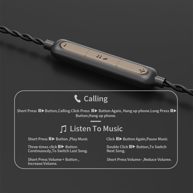 CVJ V6.TC Cable de auriculares de cobre sin oxígeno con decodificación digital tipo C de 1,25 m, 0.75mm, 0.78mm, MMCX