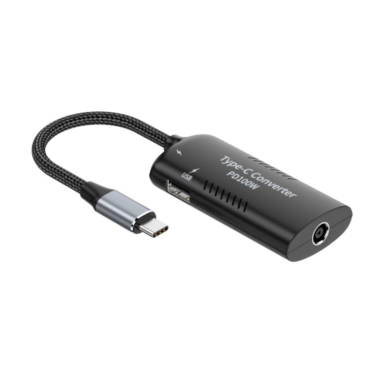 + Tipo-C + USB Hembra a Adaptador Multifunción Tipo-C, DC5521 / 5525, DC7406, DC7909, Square Port