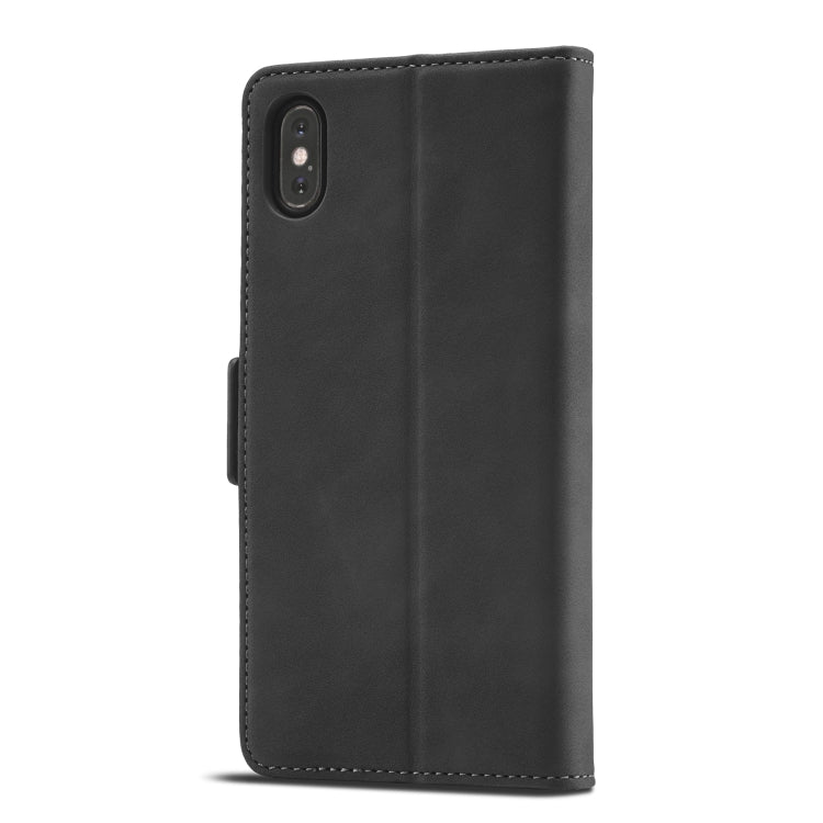 Estuche para teléfono de cuero con hebilla de doble cara Forwenw, For iPhone XS Max, For iPhone SE 2022 / SE 2020 / 7 / 8, For iPhone 7 Plus / 8 Plus