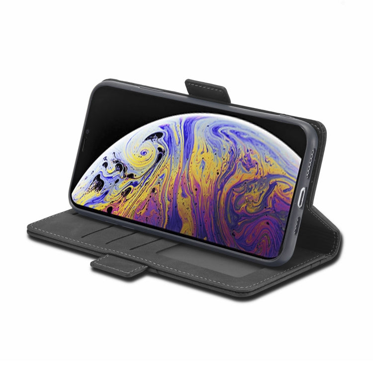 Estuche para teléfono de cuero con hebilla de doble cara Forwenw, For iPhone XS Max, For iPhone SE 2022 / SE 2020 / 7 / 8, For iPhone 7 Plus / 8 Plus