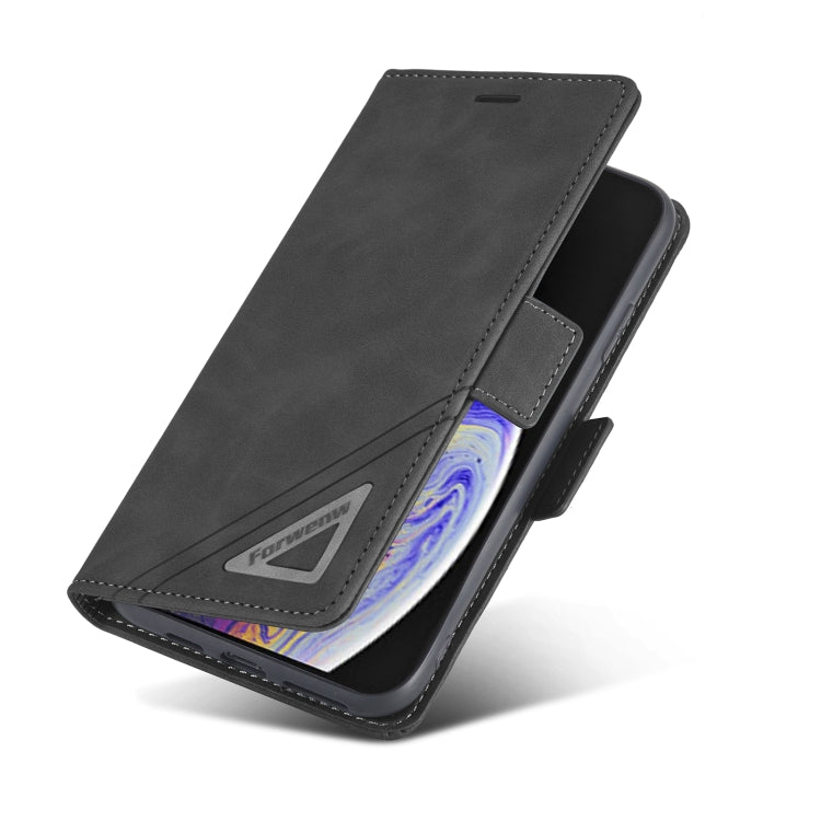 Estuche para teléfono de cuero con hebilla de doble cara Forwenw, For iPhone XS Max, For iPhone SE 2022 / SE 2020 / 7 / 8, For iPhone 7 Plus / 8 Plus