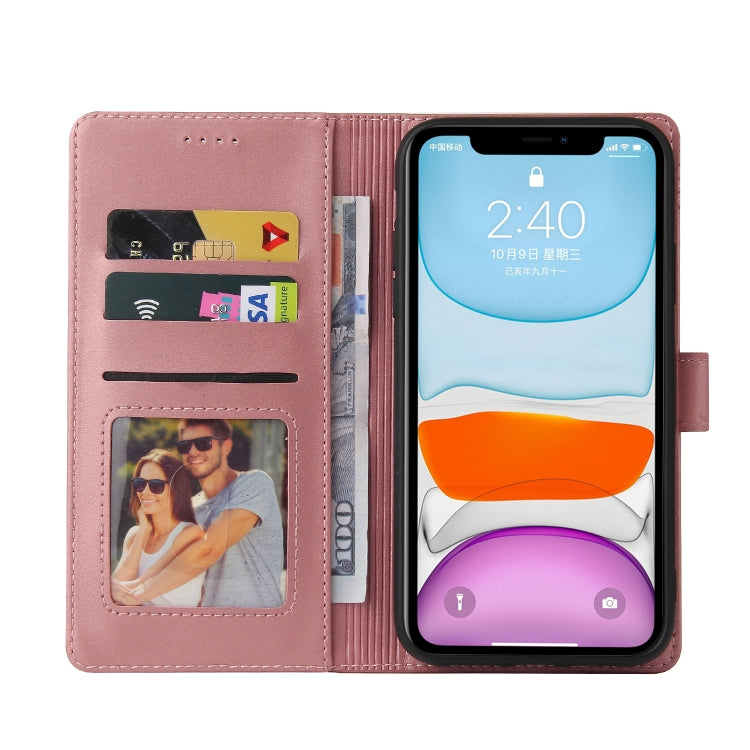 GQUTROBE Skin Feel Estuche magnético de cuero para teléfono, For iPhone 11, For iPhone XR, For iPhone XS Max, For iPhone XS / X, For iPhone SE 2022 / SE 2020 / 8 / 7, For iPhone 8 Plus / 7 Plus