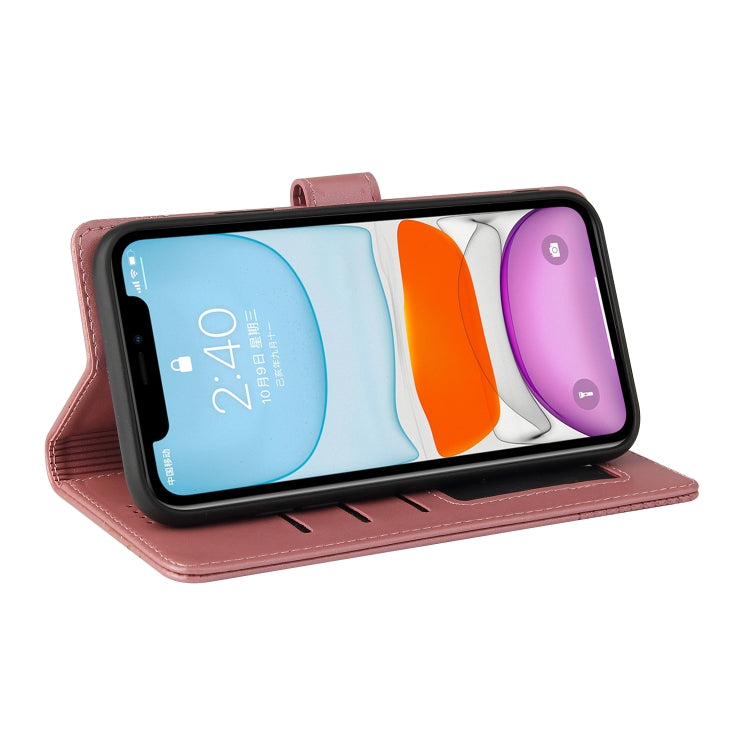 GQUTROBE Skin Feel Estuche magnético de cuero para teléfono, For iPhone 11, For iPhone XR, For iPhone XS Max, For iPhone XS / X, For iPhone SE 2022 / SE 2020 / 8 / 7, For iPhone 8 Plus / 7 Plus